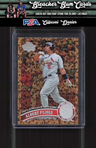 2011 topps 547 albert pujols - 2011,